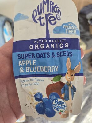Organic Peter Rabbit Super Oats & Seeds Apple & Blueberry