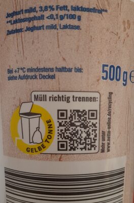 Joghurt Mild 3.8% Laktosefrei
