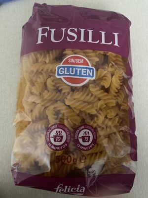 Fusilli sin gluten