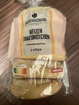 Weizen Toastbrötchen