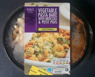 Vegetable Pasta Bake with Broccoli & Petit Pois