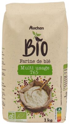 Farine de blé biologique T65 cylindre