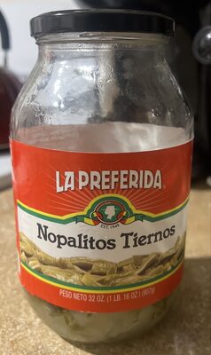 Tender Cactus Marinated