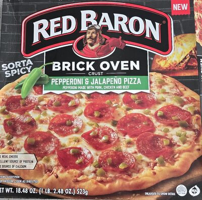 Pepperoni & Jalapeño Pizza
