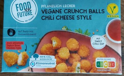 Vegane Crunch Balls Chili Cheese Style