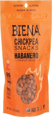 Chickpea Snacks Habanero Flavored