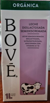 Leche deslactosada semidescremada