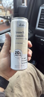 french vanilla high protein milk shake