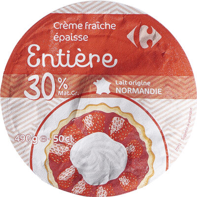 Crème fraîche épaisse Entière