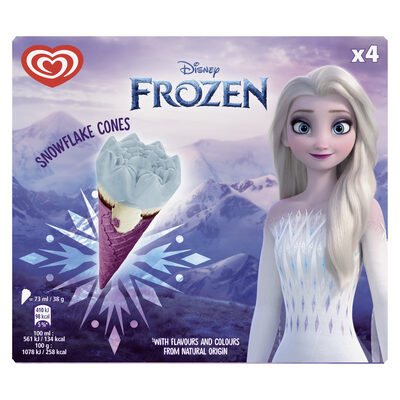 Glace La Reine des Neiges Vanille