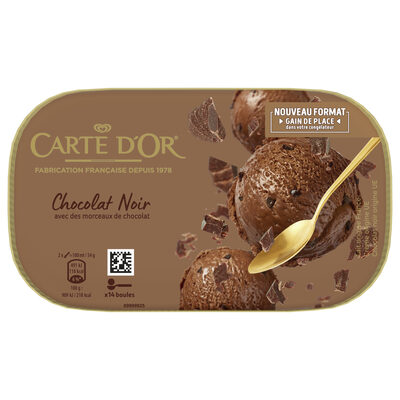 Chocolat Noir avec des morceaux de chocolat noir