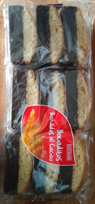 Bocaditos bañados al cacao