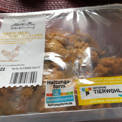 Hähnchengeschnetzeltes