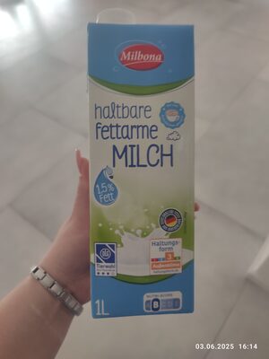 haltbare fettarme Milch