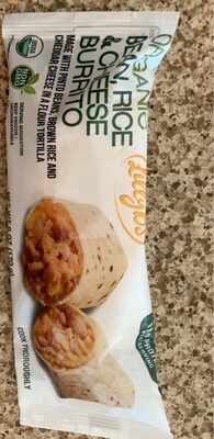 Organic Bean, Rice & Cheese Burrito