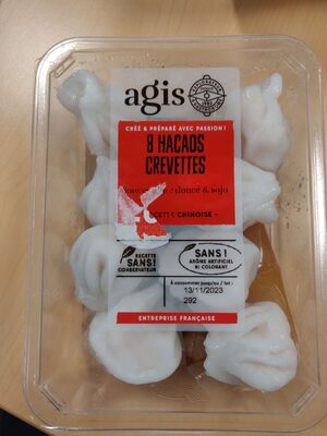 8 hacaos crevettes