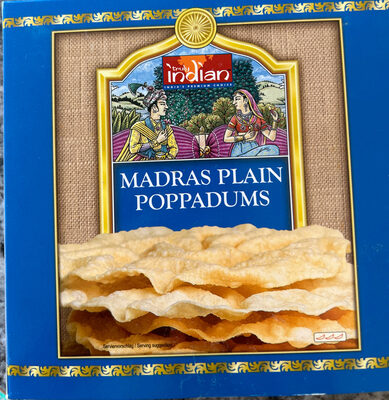 Madras Plain Poppadums