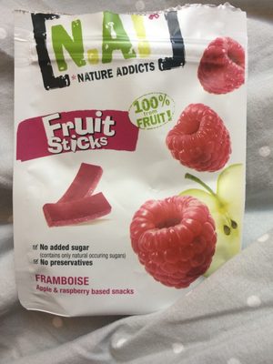 FRUIT STICKS RASPBERRY APPLE & RASPBERRY BASED SNACKS