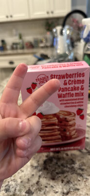 Strawberries & Crème Pancake & Waffle mix