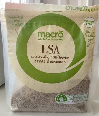 LSA Linseeds, sunflower seeds & almonds