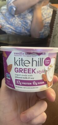 vanilla unsweetened greek style yogurt