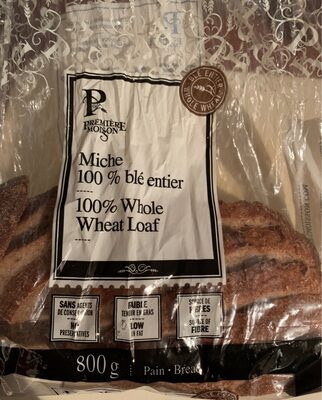 100 % Whole Wheat Loaf