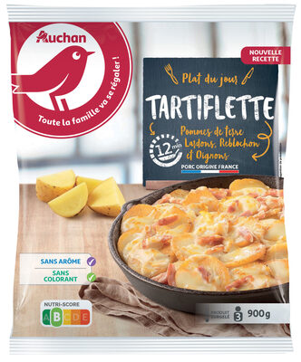 Tartiflette - Pommes de terre, lardons, reblochon et oignons