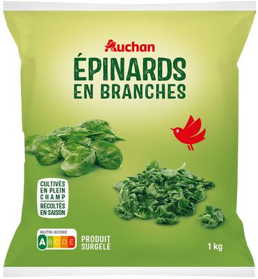 Épinards en branches