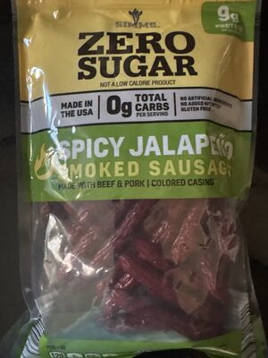 Spicy Jalapeno smoked sausage