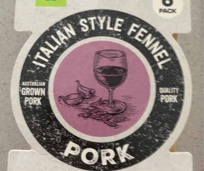 Pork sausages