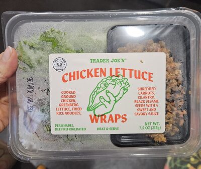 Chicken Lettuce Wraps