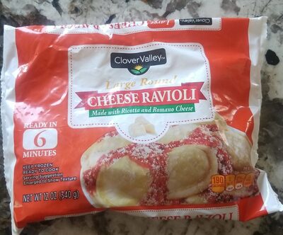 Large Round Cheese Ravioli