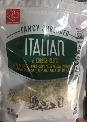 Fancy Shredded 6 Cheese Blend Italian Cheese