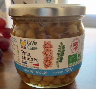 Pois chiches sans sel ajouté