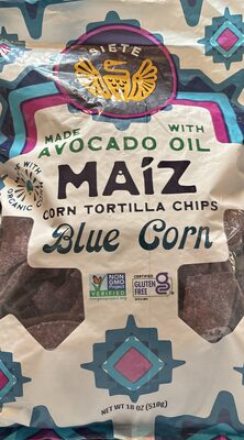 Corn Tortilla Chips Blue Corn