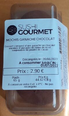 Mochis Ganache Chocolat