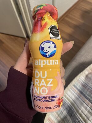 Yogurt Alpura Bebible Durazno