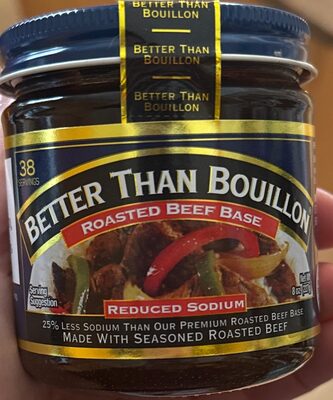 Reduced sodium beef base