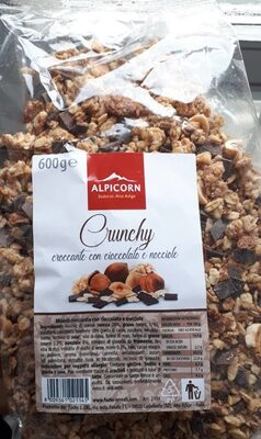Muesli croccante con cioccolato e nocciole