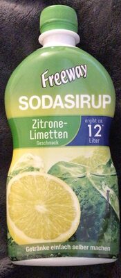 Sodasirup Zitrone-Limetten