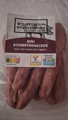 Mini Schinkenknacker nach Art einer Mettwurst