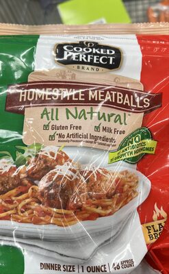 Homestyle Meatballs