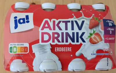ja! Aktiv Drink Erdbeere