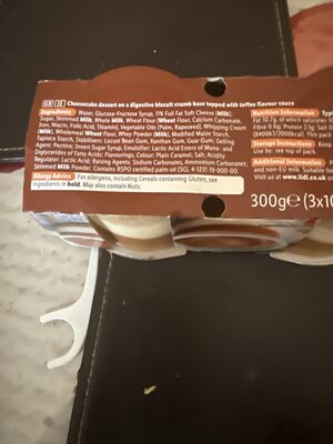 Toffee Cheesecake