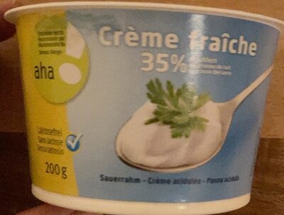 Creme fraiche 35% sans lactose