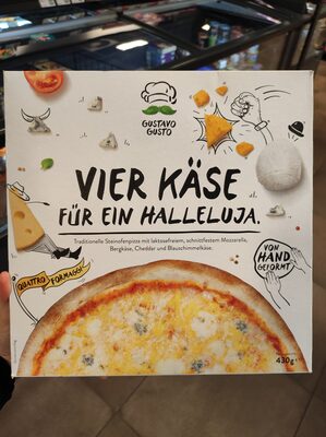 Vier Käse für ein Halleluja - Pizza Quattro Formaggi