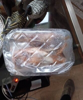 2 cuisses canette farcies aux cèpes et cuites