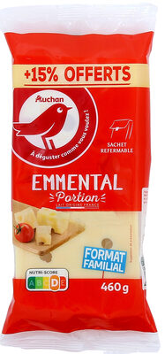 Emmental portion +15% OFFERT