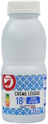 Creme legere semi-épaisse18% mat. gr.