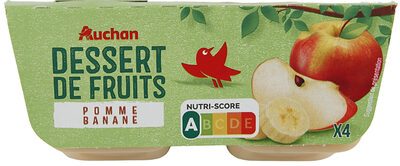 Dessert de fruitspomme bananex4